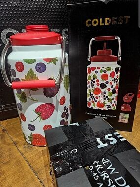 Coldest Berry Bae 128 oz Growler -  Gallon Bottle